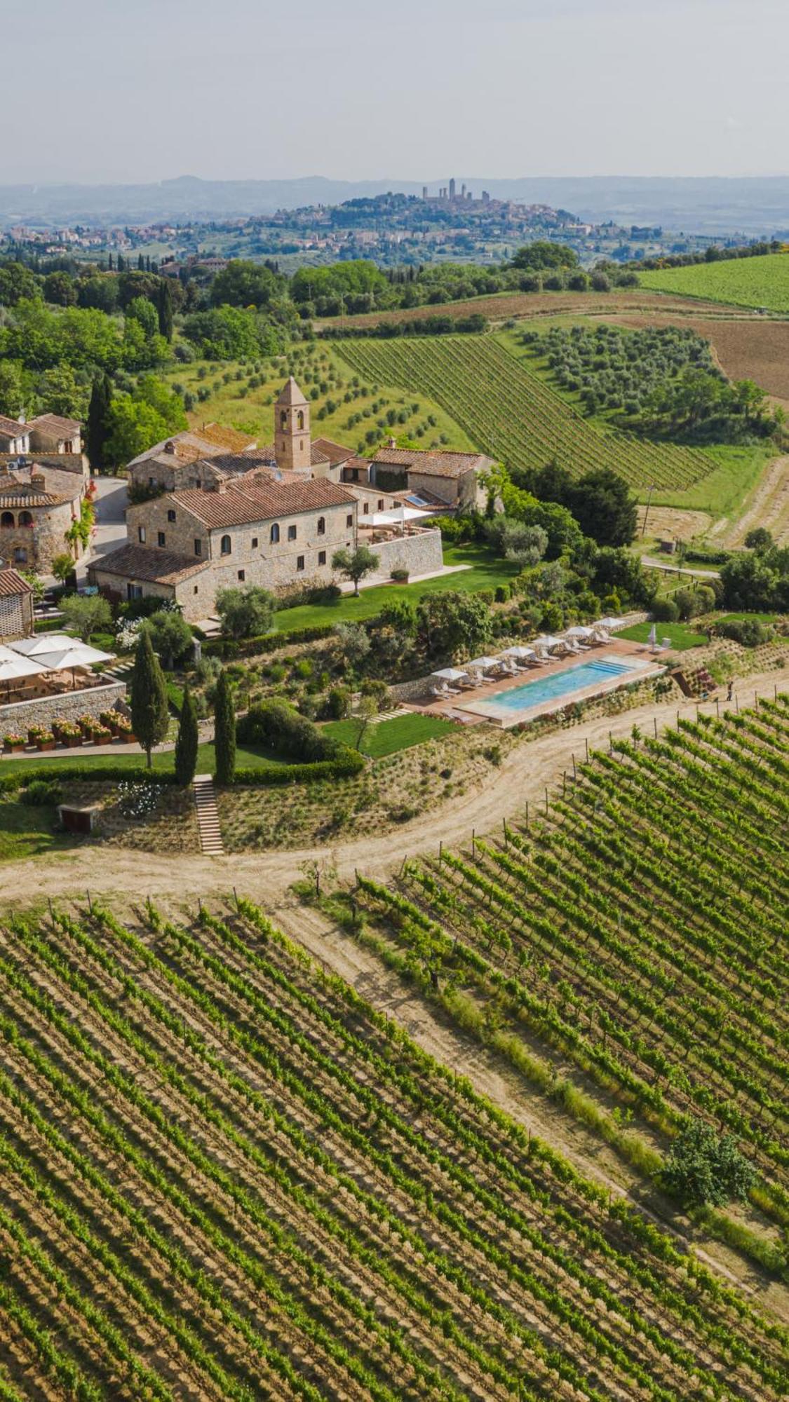 Locanda Dei Logi San Gimignano Bagian luar foto
