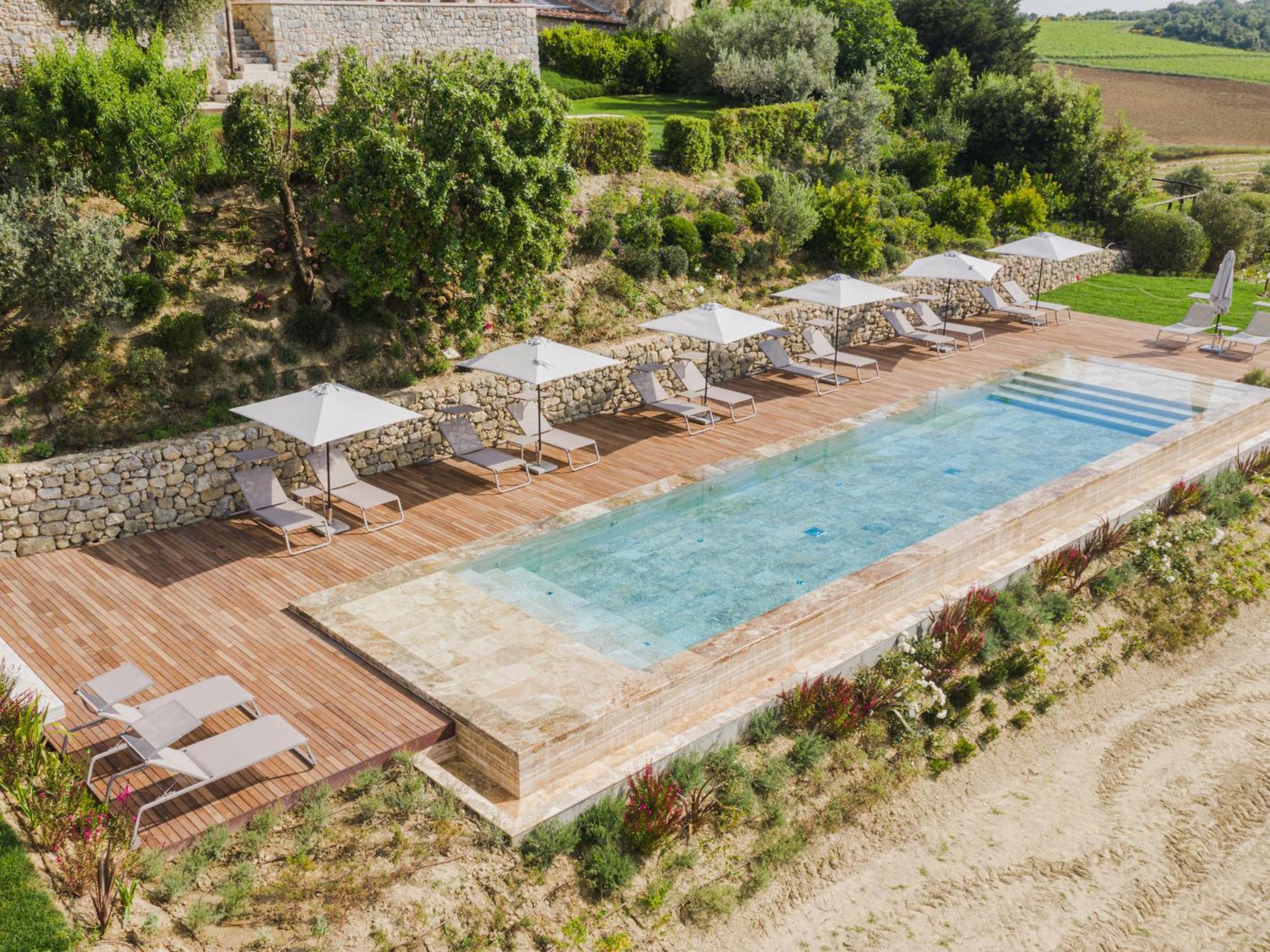 Locanda Dei Logi San Gimignano Bagian luar foto